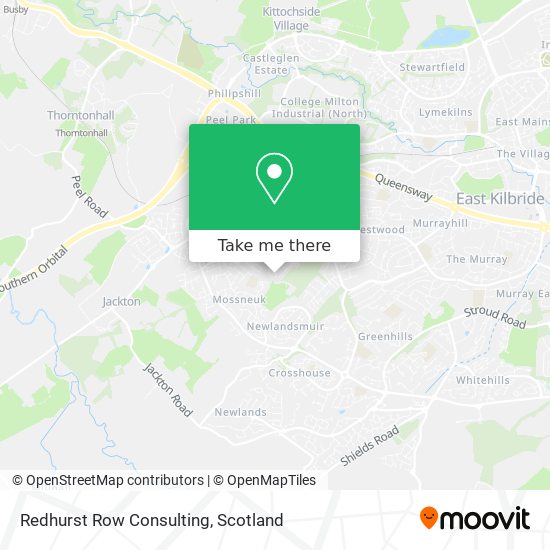 Redhurst Row Consulting map