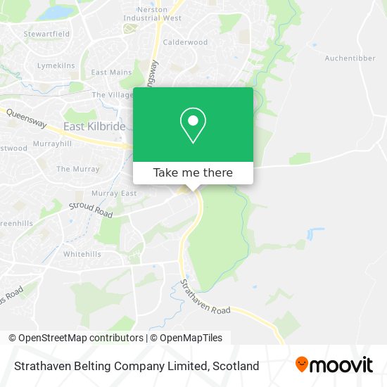 Strathaven Belting Company Limited map