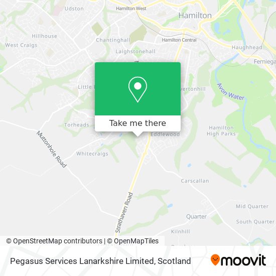 Pegasus Services Lanarkshire Limited map