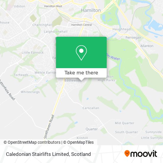 Caledonian Stairlifts Limited map