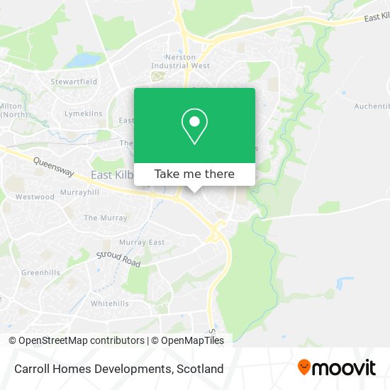 Carroll Homes Developments map