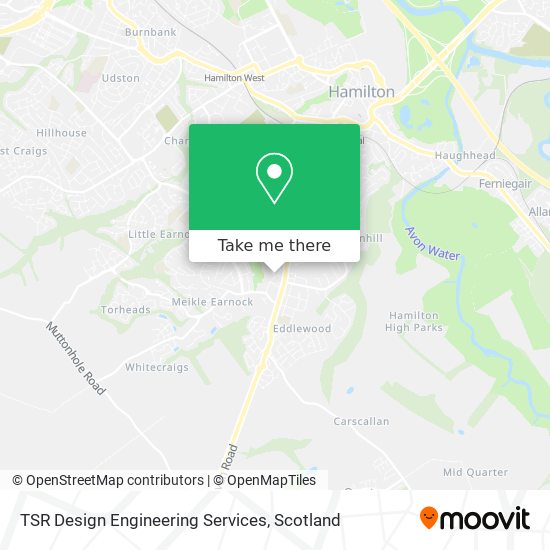 TSR Design Engineering Services map