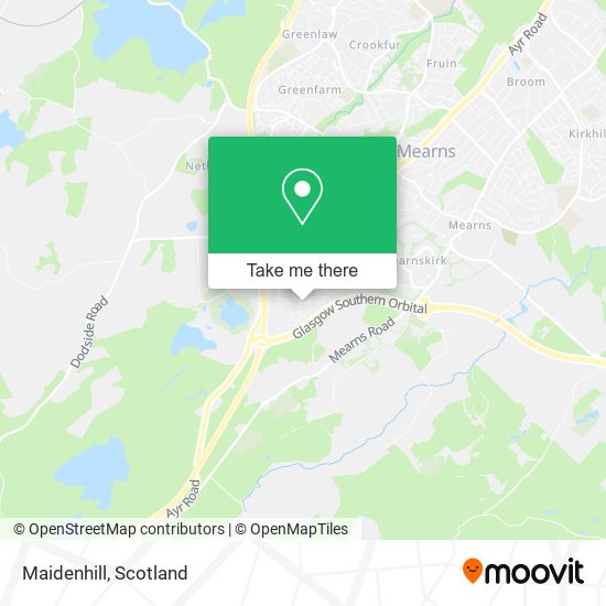 Maidenhill map