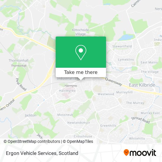 Ergon Vehicle Services map