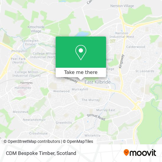 CDM Bespoke Timber map
