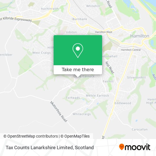 Tax Counts Lanarkshire Limited map