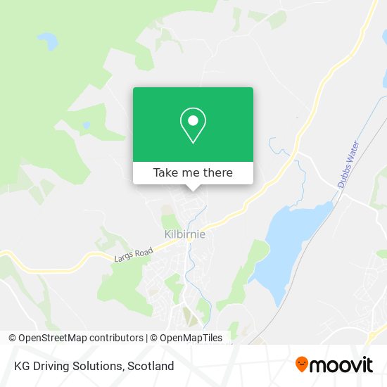 KG Driving Solutions map