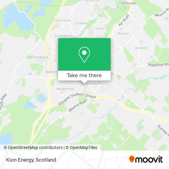 Kion Energy map