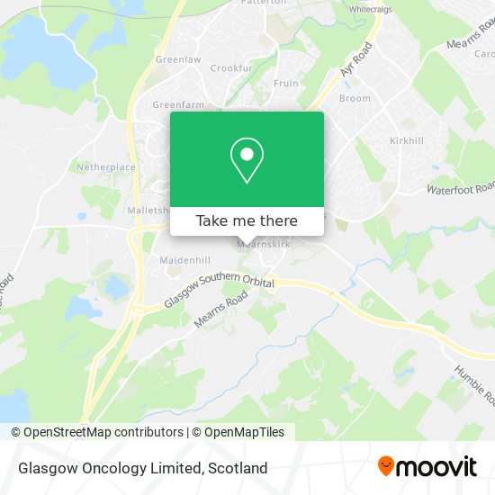 Glasgow Oncology Limited map