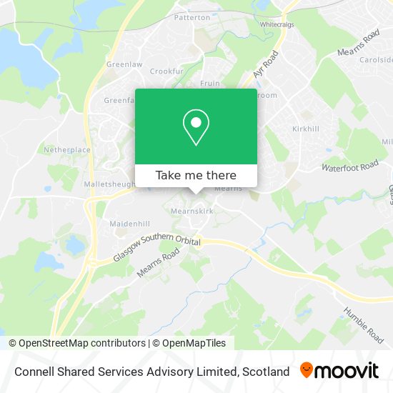 Connell Shared Services Advisory Limited map