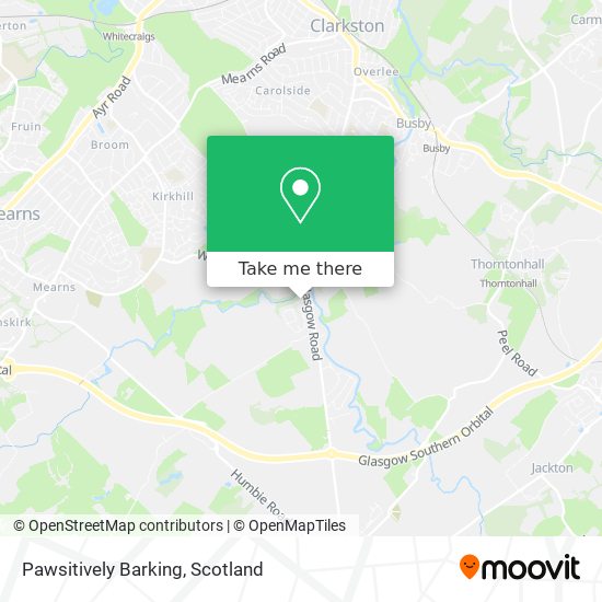 Pawsitively Barking map