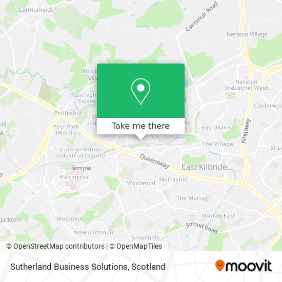 Sutherland Business Solutions map