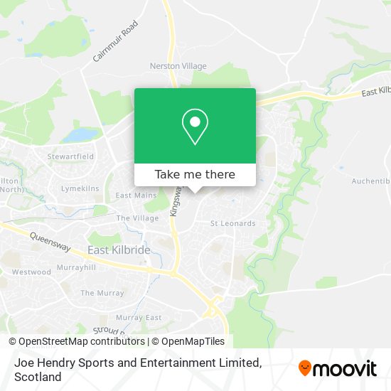 Joe Hendry Sports and Entertainment Limited map