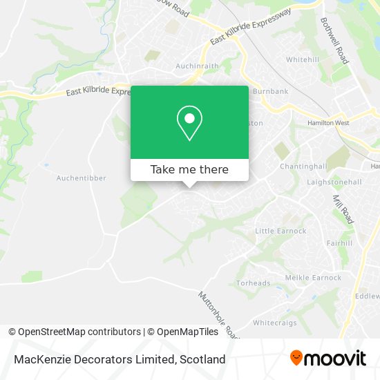 MacKenzie Decorators Limited map