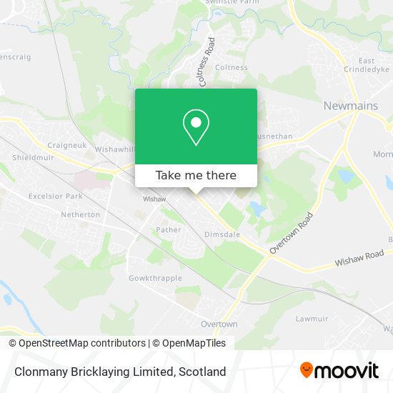 Clonmany Bricklaying Limited map