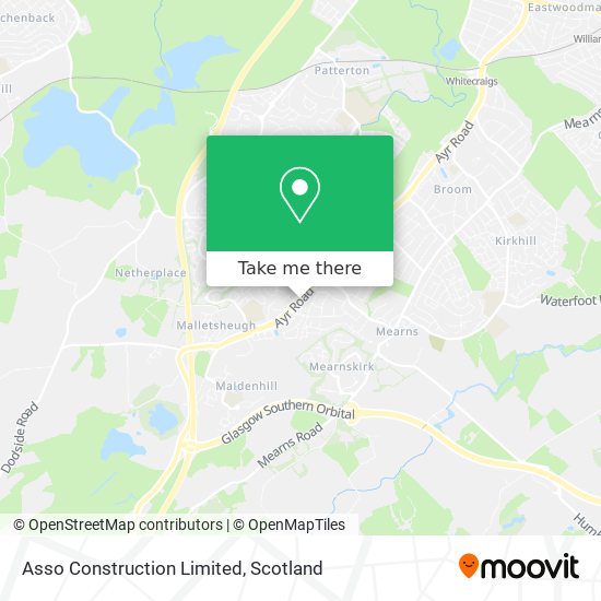Asso Construction Limited map