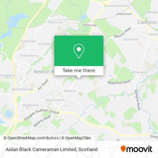 Aidan Black Cameraman Limited map