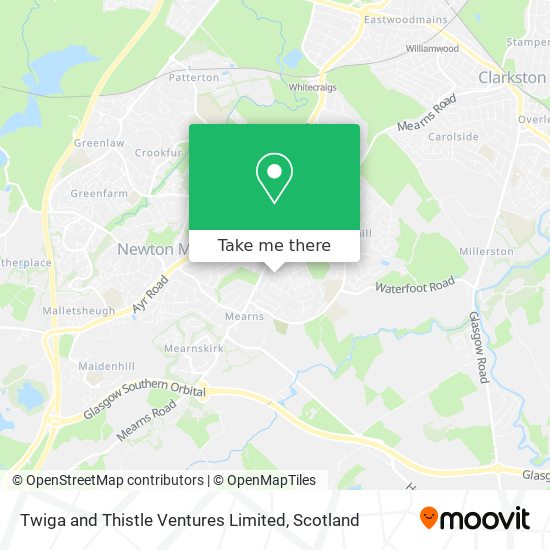 Twiga and Thistle Ventures Limited map