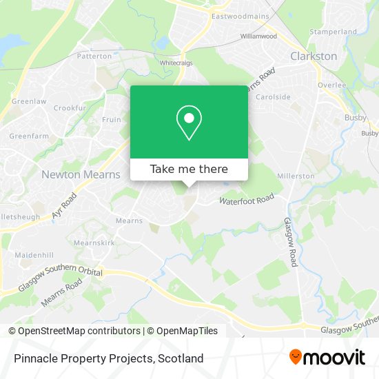 Pinnacle Property Projects map