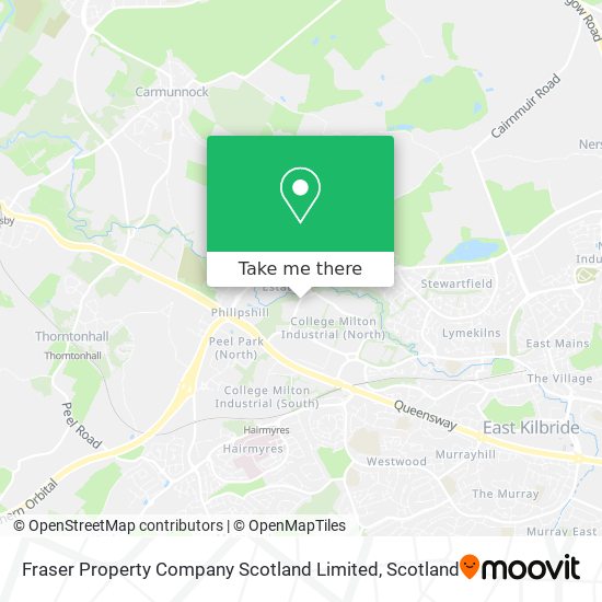 Fraser Property Company Scotland Limited map