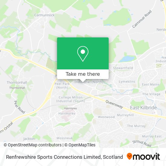 Renfrewshire Sports Connections Limited map