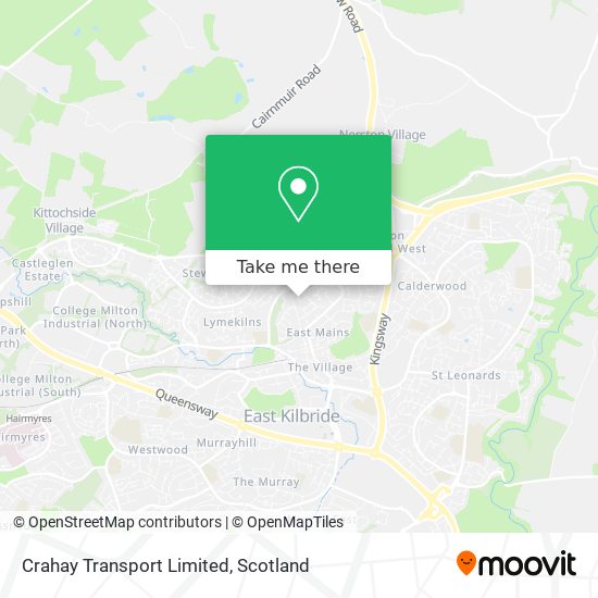 Crahay Transport Limited map