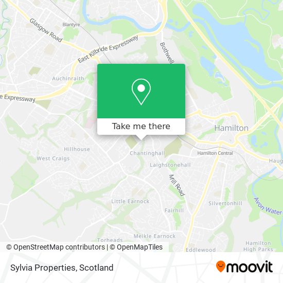 Sylvia Properties map