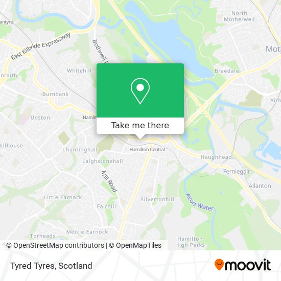 Tyred Tyres map