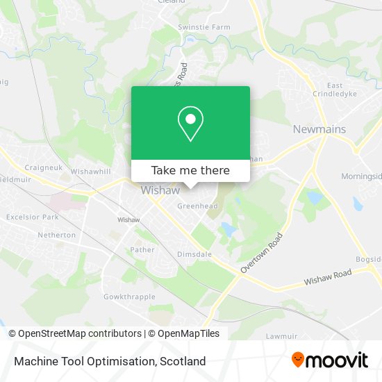 Machine Tool Optimisation map