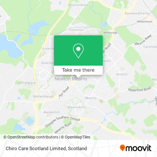 Chiro Care Scotland Limited map