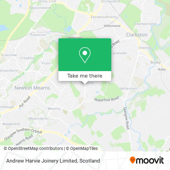 Andrew Harvie Joinery Limited map