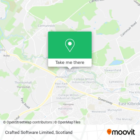 Crafted Software Limited map