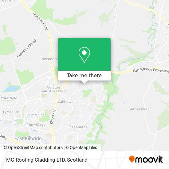 MG Roofing Cladding LTD map