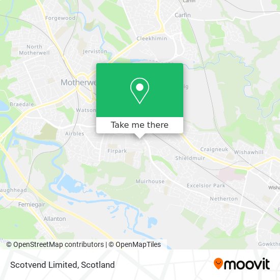 Scotvend Limited map