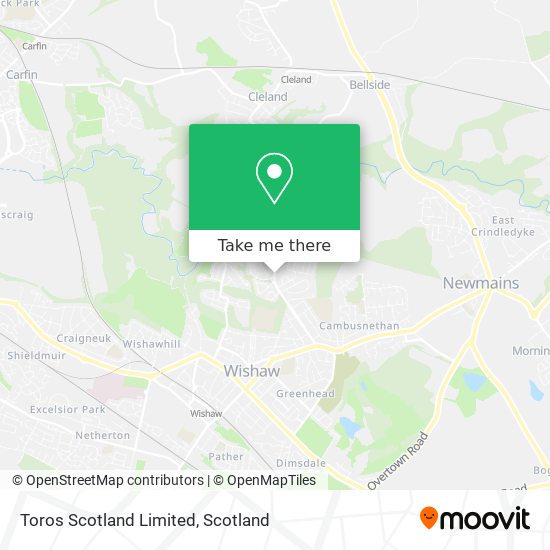 Toros Scotland Limited map