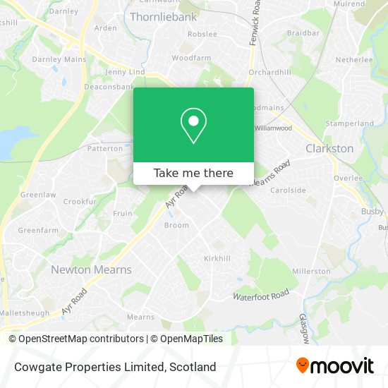 Cowgate Properties Limited map