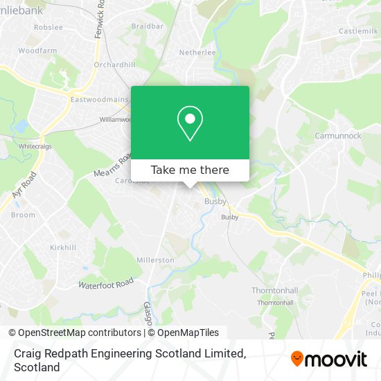 Craig Redpath Engineering Scotland Limited map