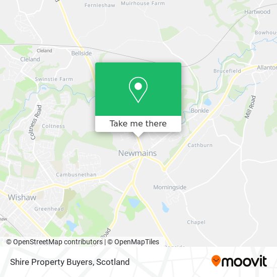 Shire Property Buyers map