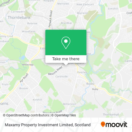 Maxamy Property Investment Limited map