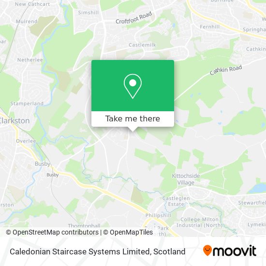 Caledonian Staircase Systems Limited map