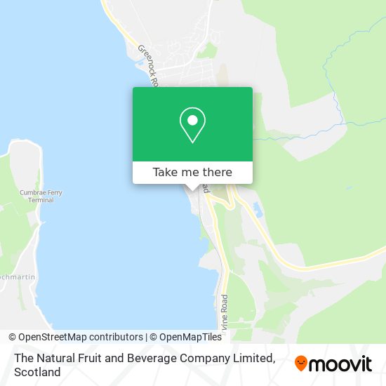 The Natural Fruit and Beverage Company Limited map