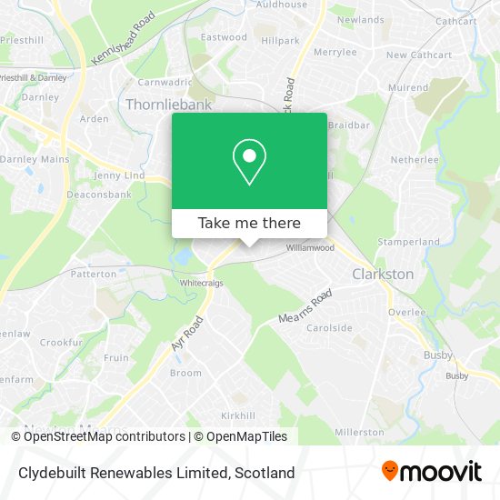 Clydebuilt Renewables Limited map