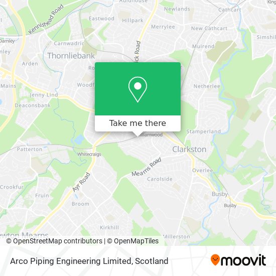 Arco Piping Engineering Limited map