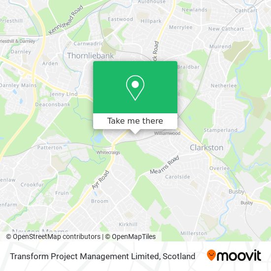 Transform Project Management Limited map
