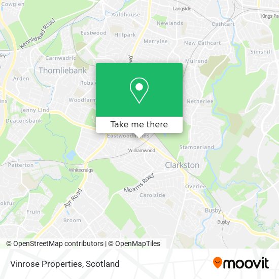 Vinrose Properties map