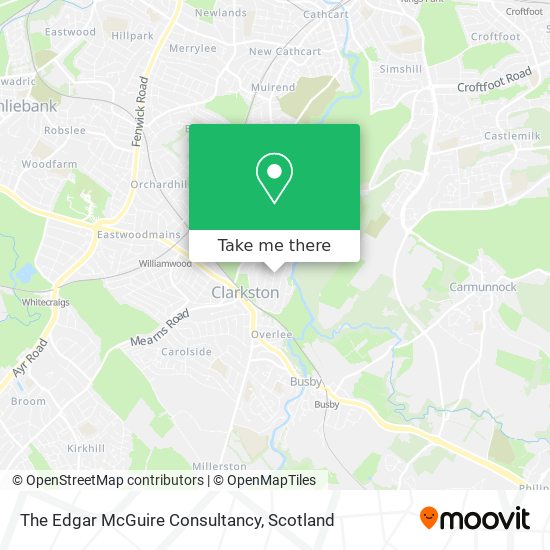 The Edgar McGuire Consultancy map