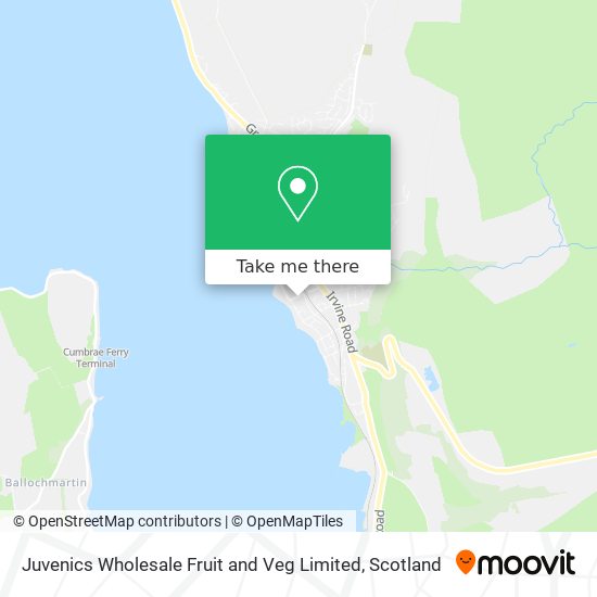 Juvenics Wholesale Fruit and Veg Limited map