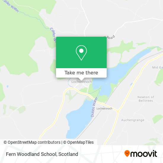 Fern Woodland School map
