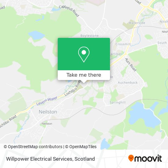 Willpower Electrical Services map