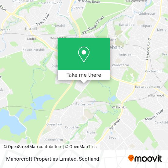 Manorcroft Properties Limited map